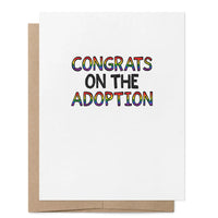 That Queer Card Co - Congrats On Your Adoption