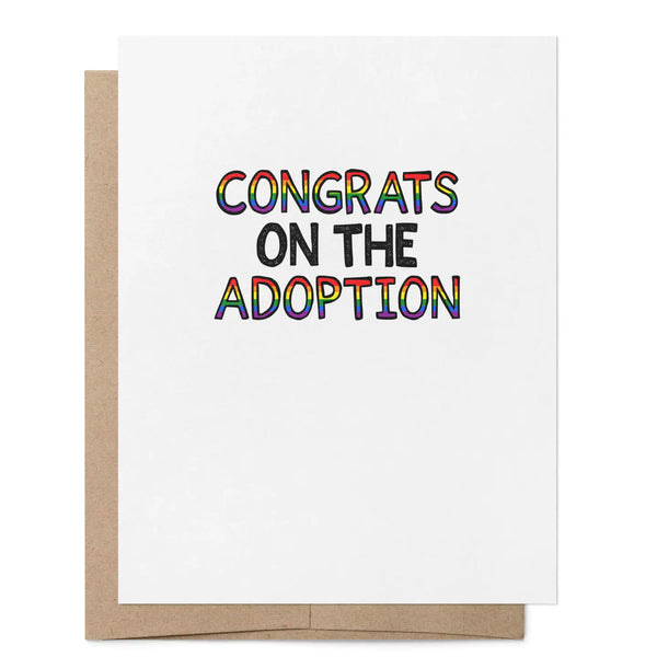 That Queer Card Co - Congrats On Your Adoption