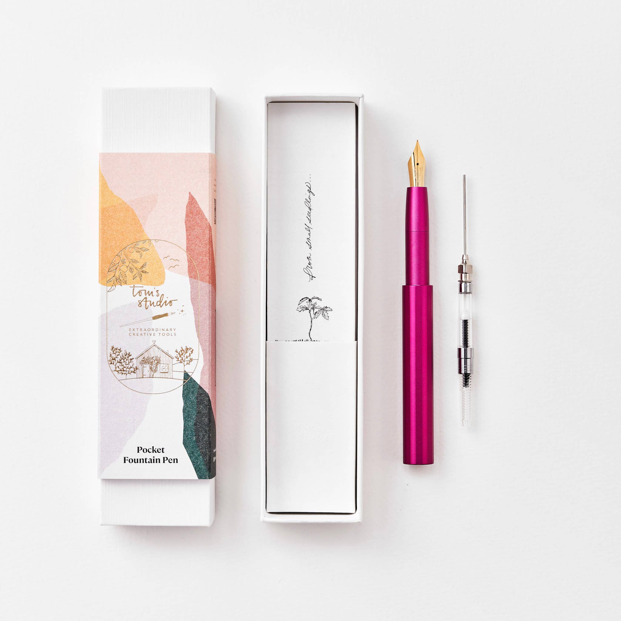 Tom's Studio The Studio Pocket Fountain Pen 2.0