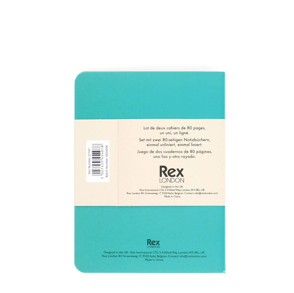 Rex UK - A6 notebooks (Set of 2)