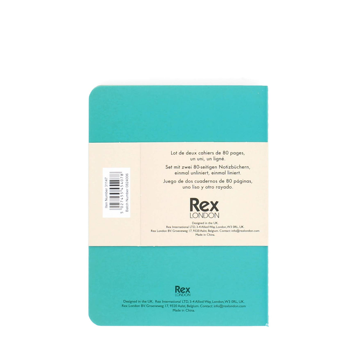 Rex UK - A6 notebooks (Set of 2)
