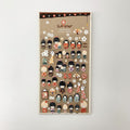 Suatelier Daily Deco Stickers Kokeshi (1010)