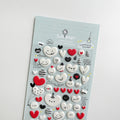 Suatelier Daily Deco Stickers Balloon Heart (1015)