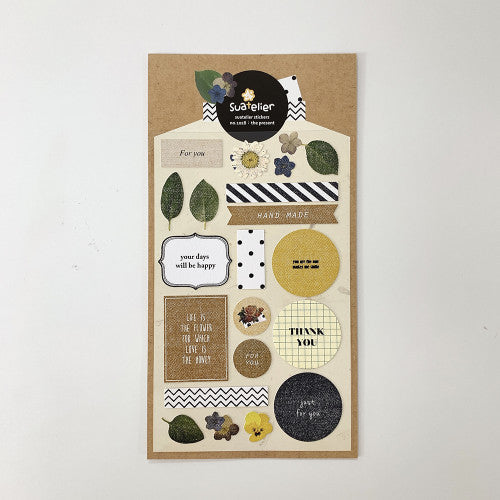 Suatelier Daily Deco Stickers The Present (1028)