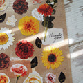 Suatelier Daily Deco Stickers Flower Dance (1044)