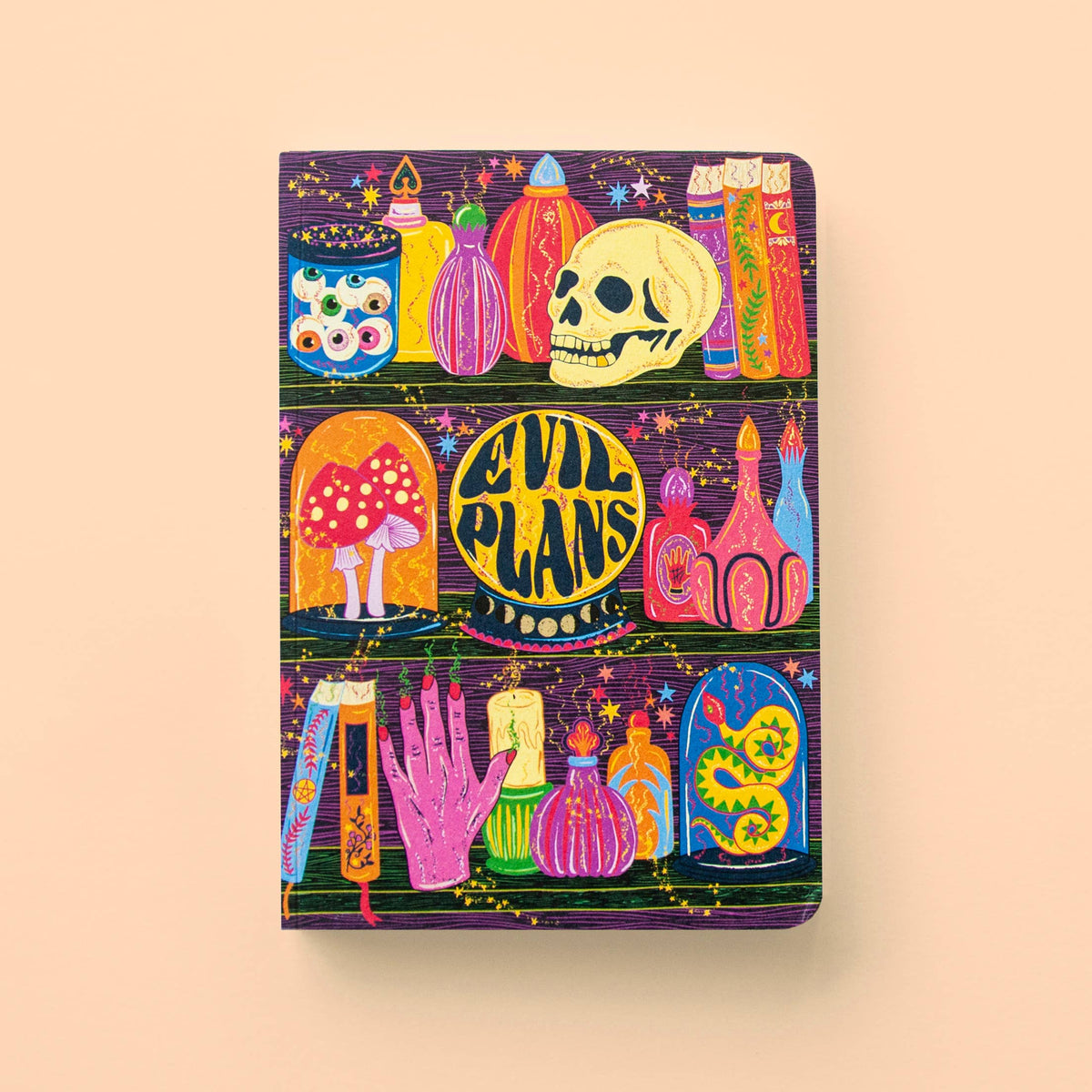 Cath Tate A5 Notebook - Evil Plans