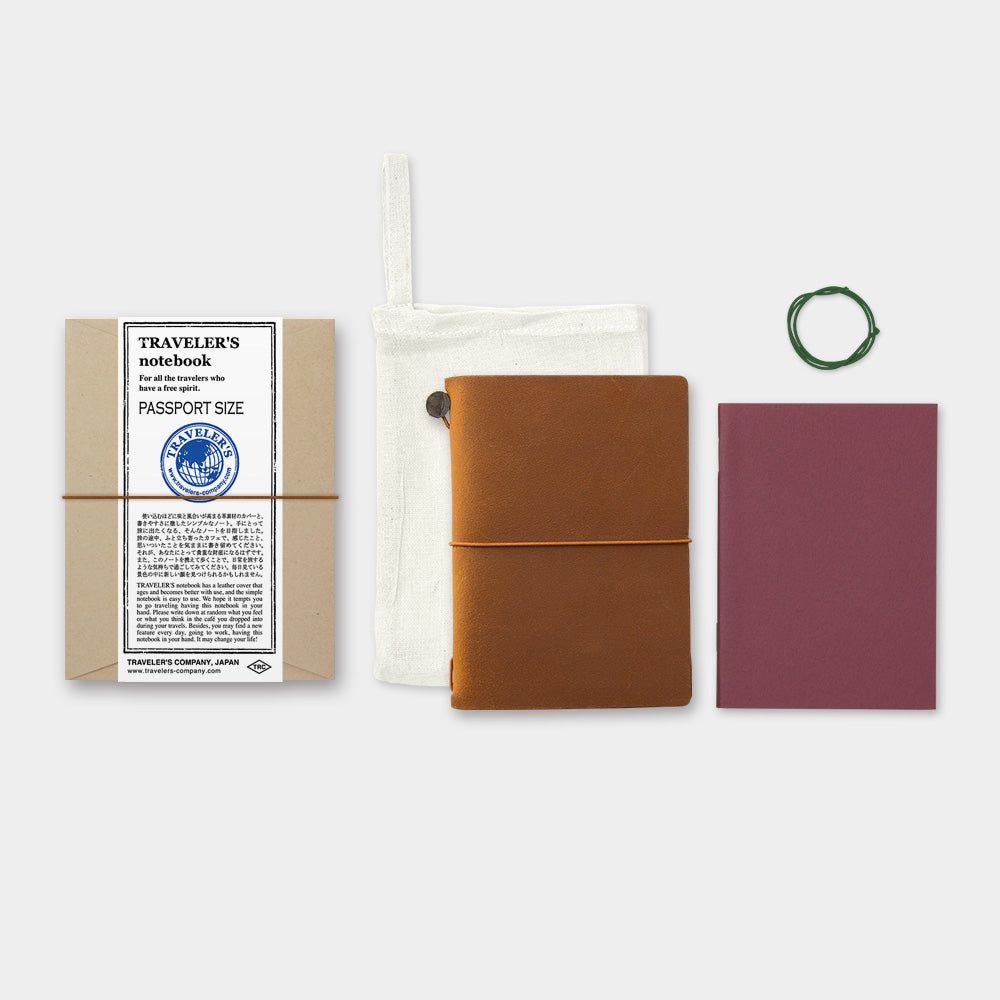 Traveler's Company Passport Size Notebook