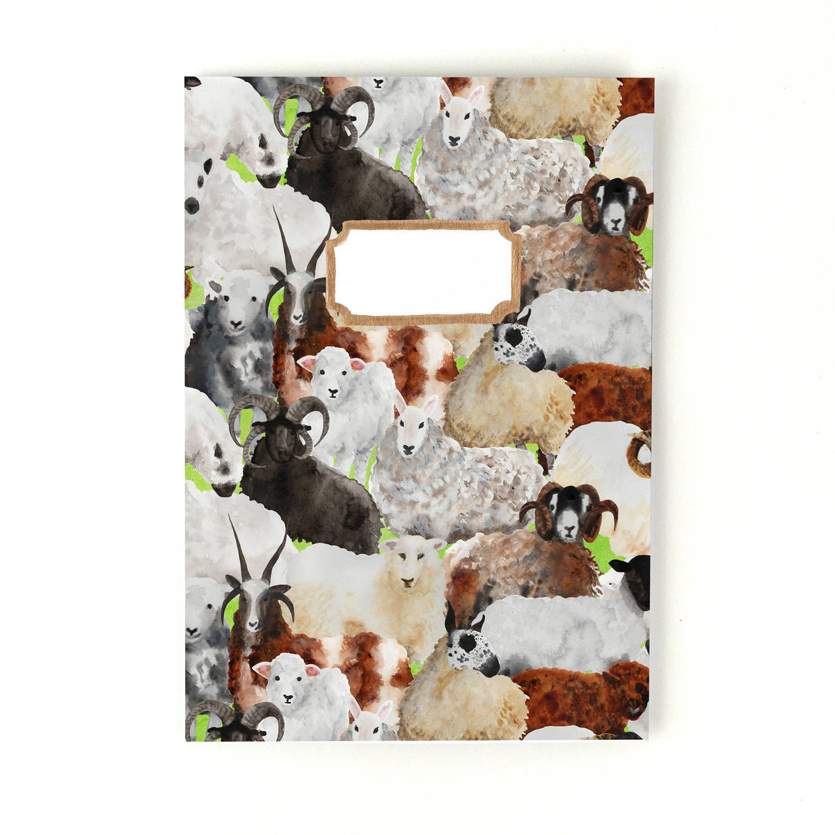 Bison Bindery A5 Recycled Blank Notebook