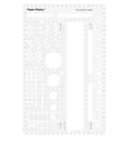 Paper Poetry Stencil - Basics