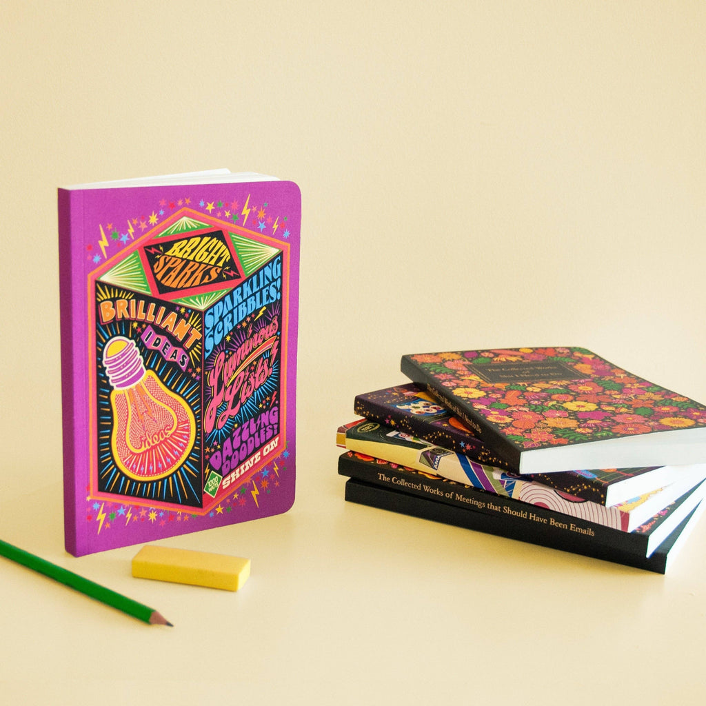 Cath Tate A5 Notebook - Brilliant Ideas