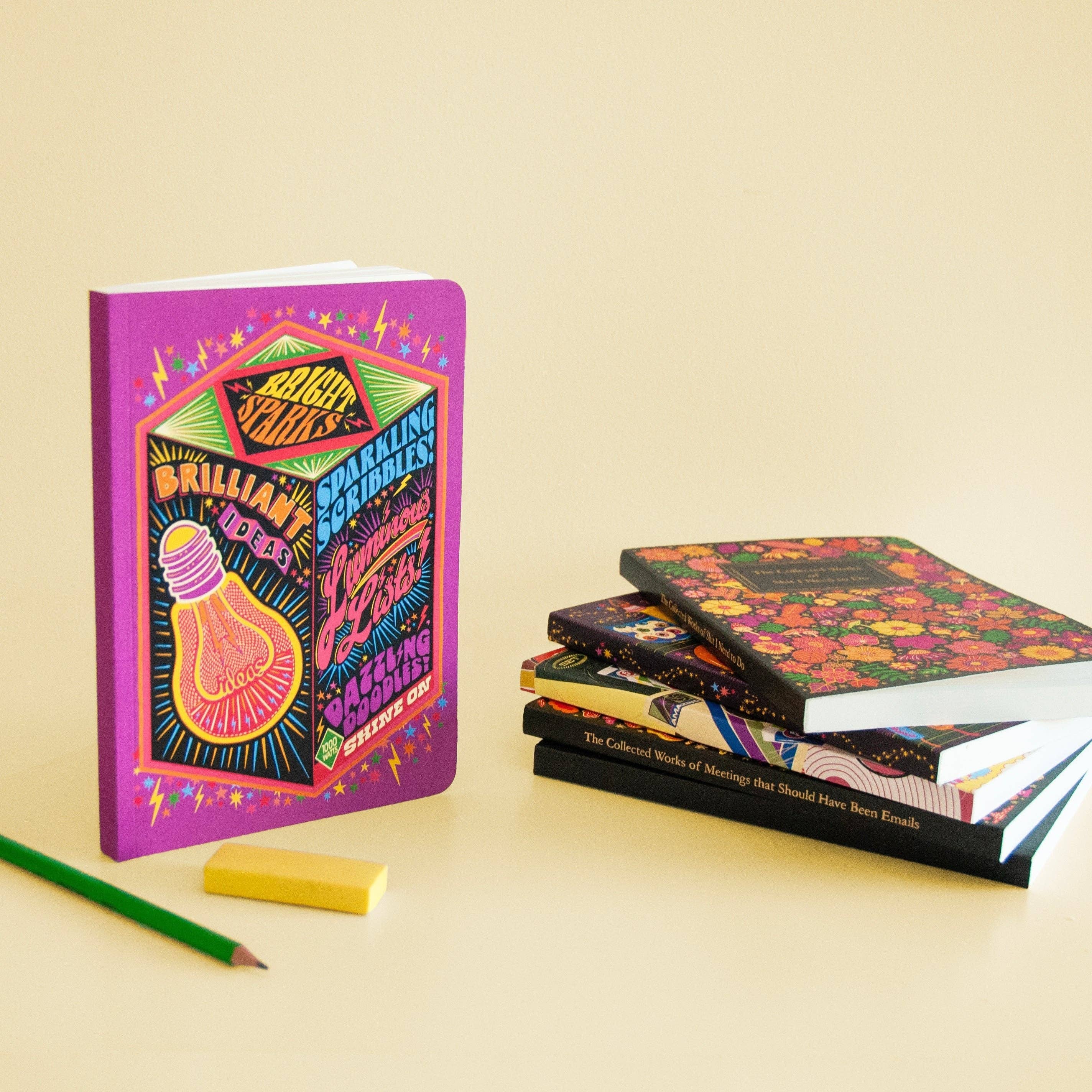 Cath Tate A5 Notebook - Brilliant Ideas