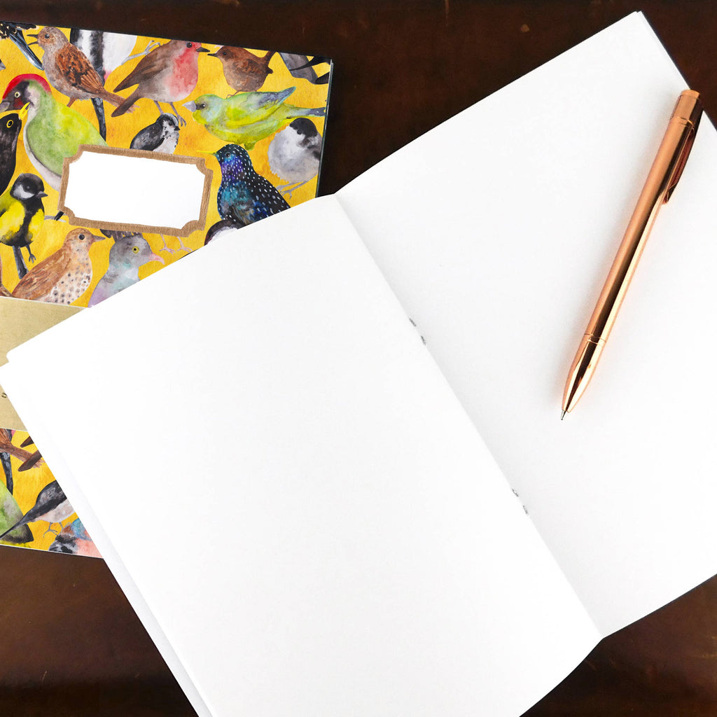 Bison Bindery A5 Recycled Blank Notebook