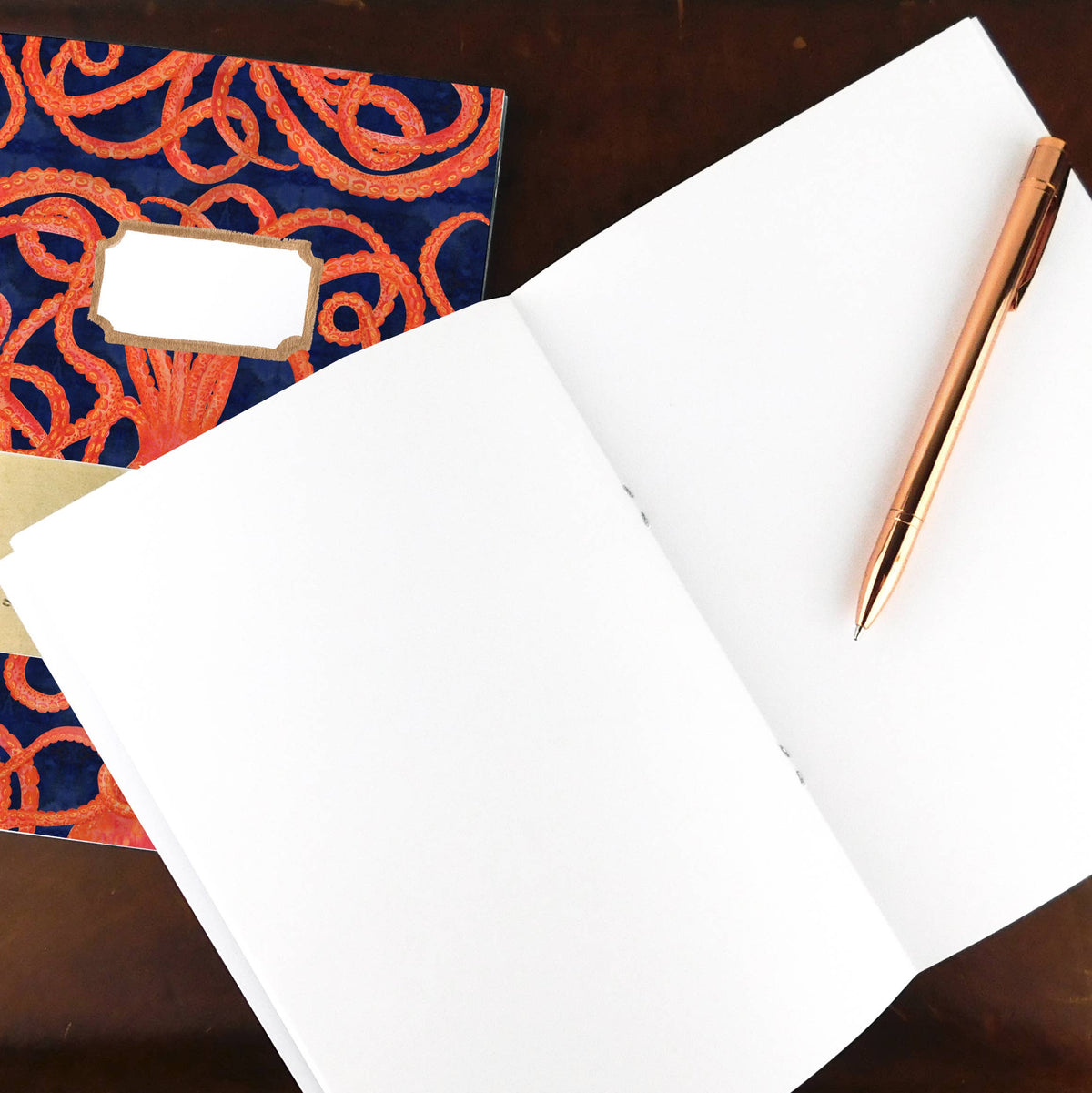 Bison Bindery A5 Recycled Blank Notebook
