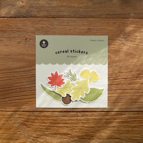 Suatelier Cereal Stickers Leaves (303)