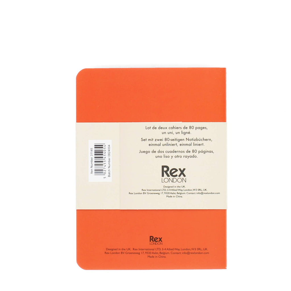 Rex UK - A6 notebooks (Set of 2)