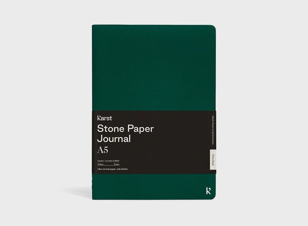 Karst Stone Paper A5 Journal Twin Pack