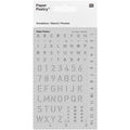 Paper Poetry Stencil - Letters