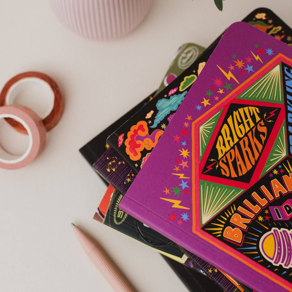 Cath Tate A5 Notebook - Brilliant Ideas