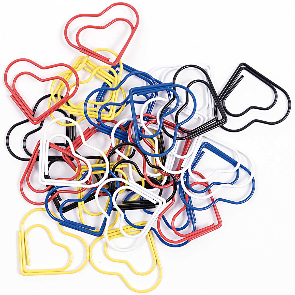 Paper Poetry Heart Shaped Paper Clips