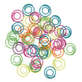 Paper Poetry Neon Circular Shaped Paper Clips