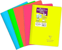 Clairefontaine - A4 Koverbook Neon - Wire bound - Assorted Colours