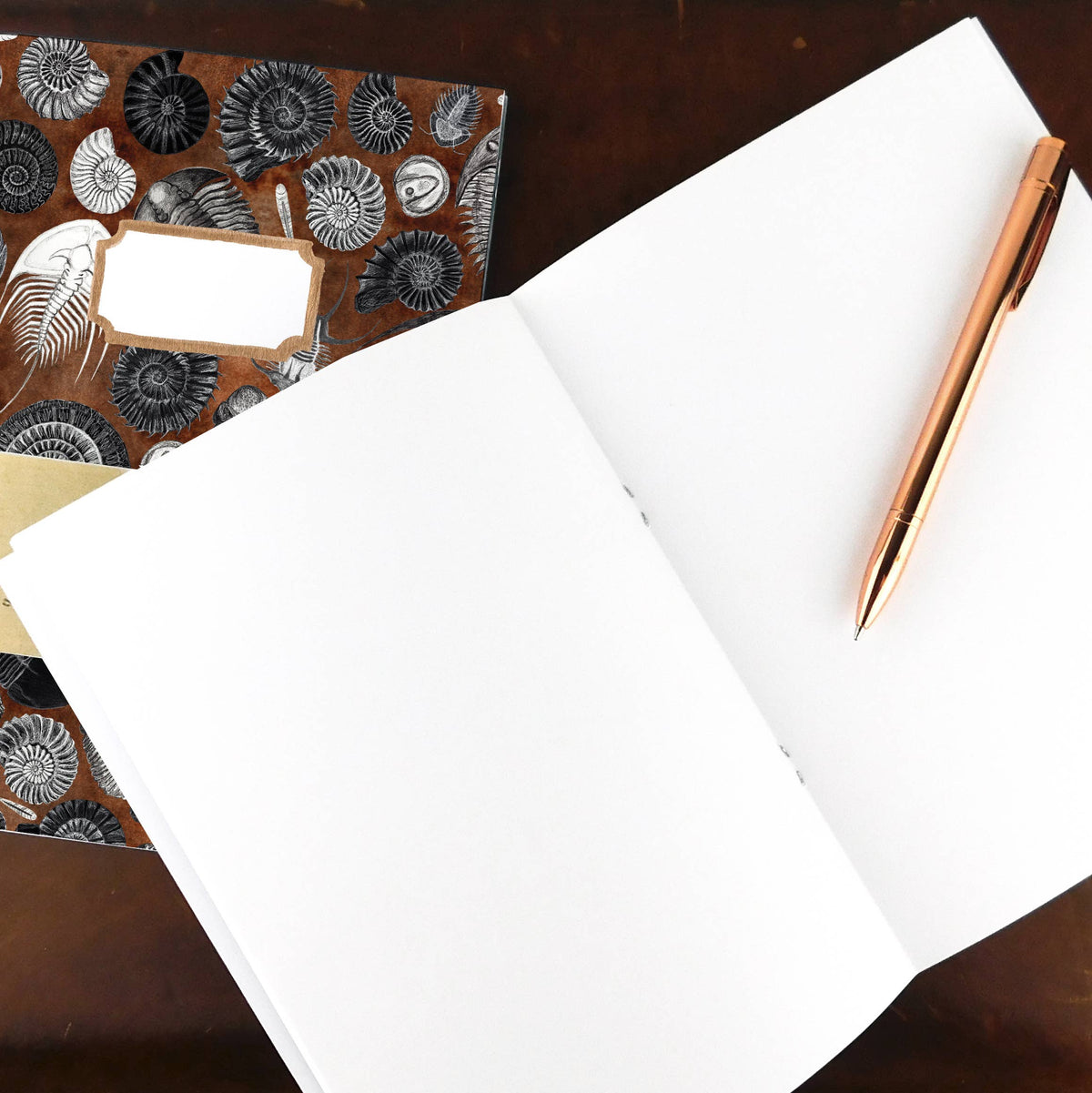 Bison Bindery A5 Recycled Blank Notebook