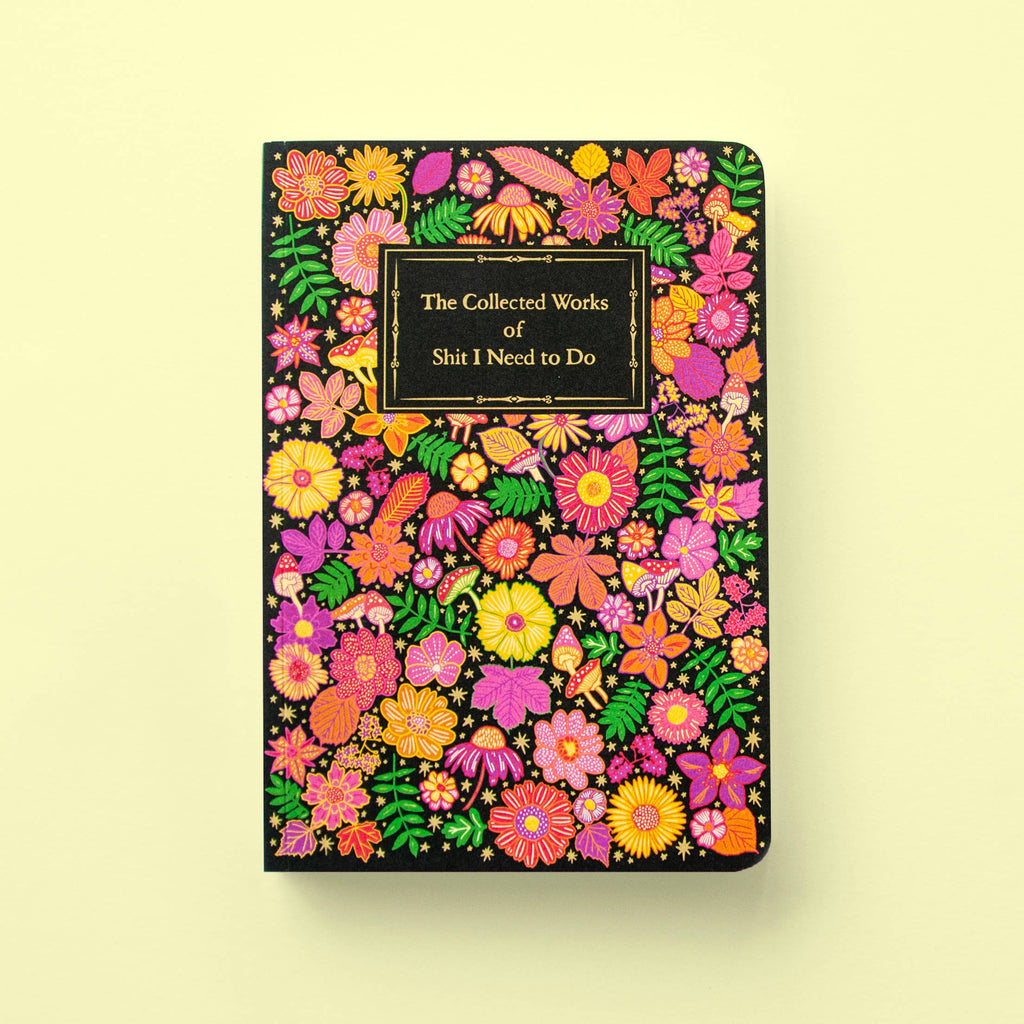 Cath Tate A5 Notebook - The Collected Works of Shit I Need To Do