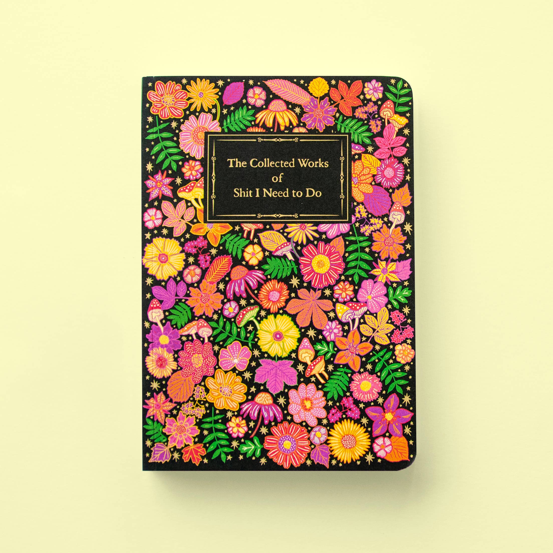 Cath Tate A5 Notebook - The Collected Works of Shit I Need To Do