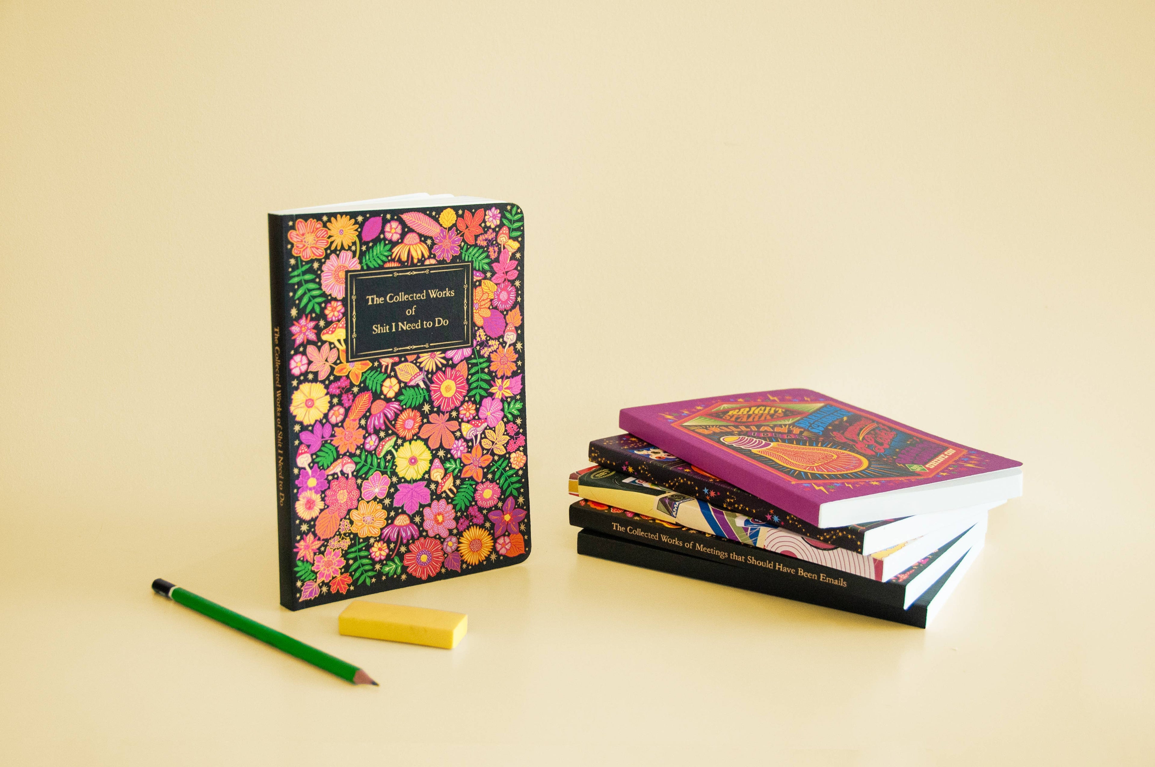 Cath Tate A5 Notebook - The Collected Works of Shit I Need To Do
