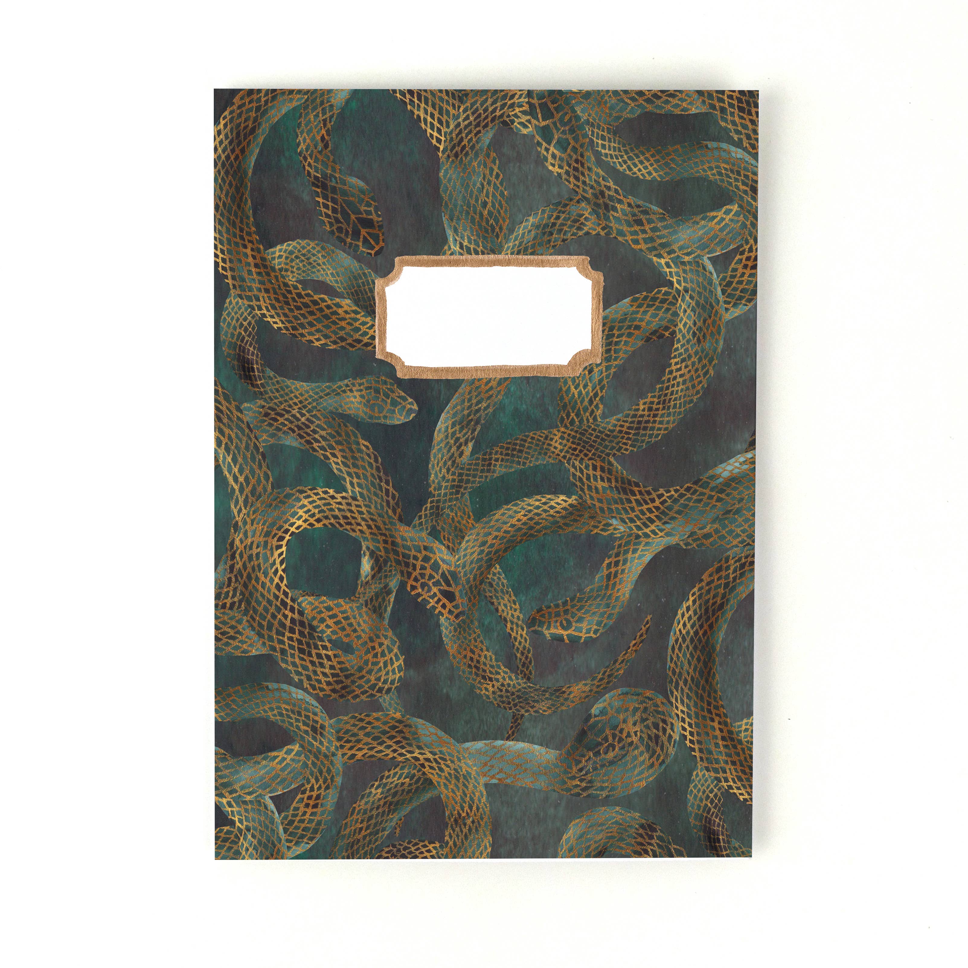 Bison Bindery A5 Recycled Blank Notebook