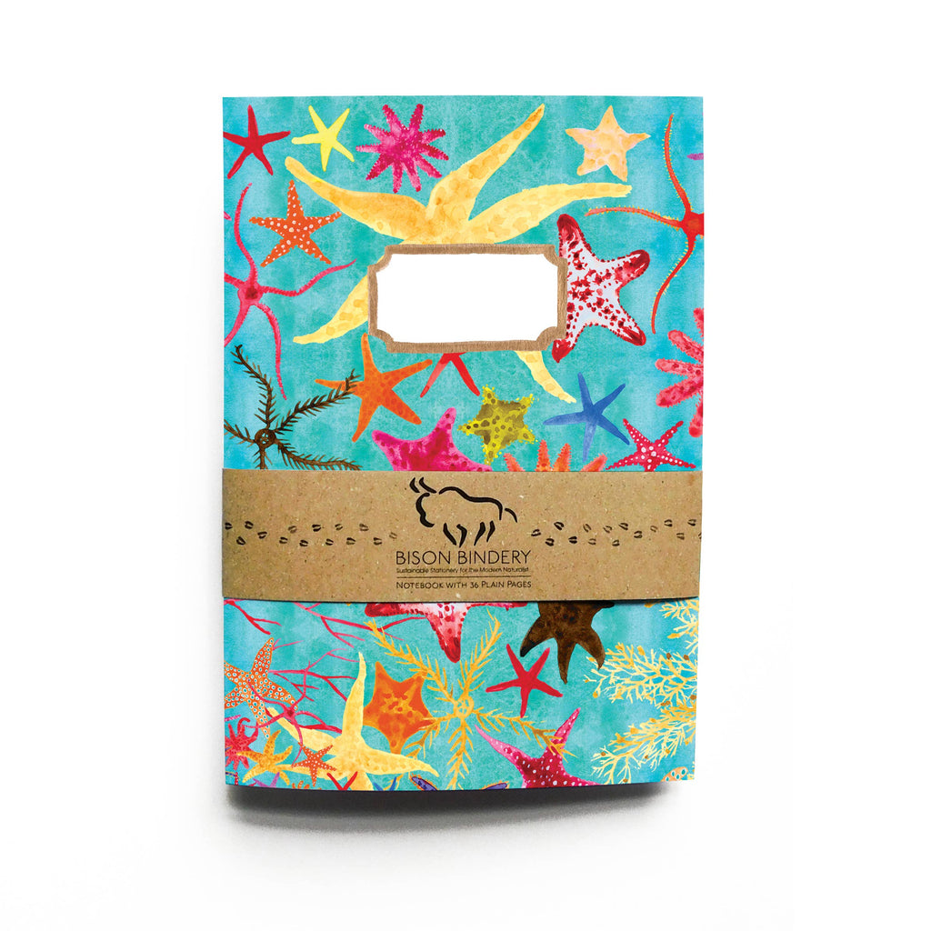 Bison Bindery A5 Recycled Blank Notebook
