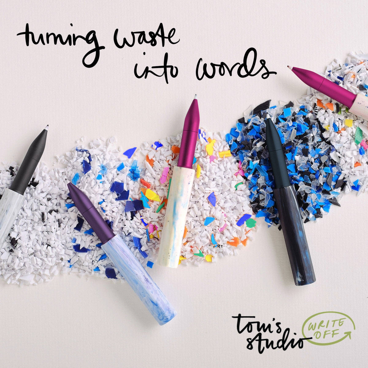 Tom's Studio The Wren Write Off - Made from Disposable Pens