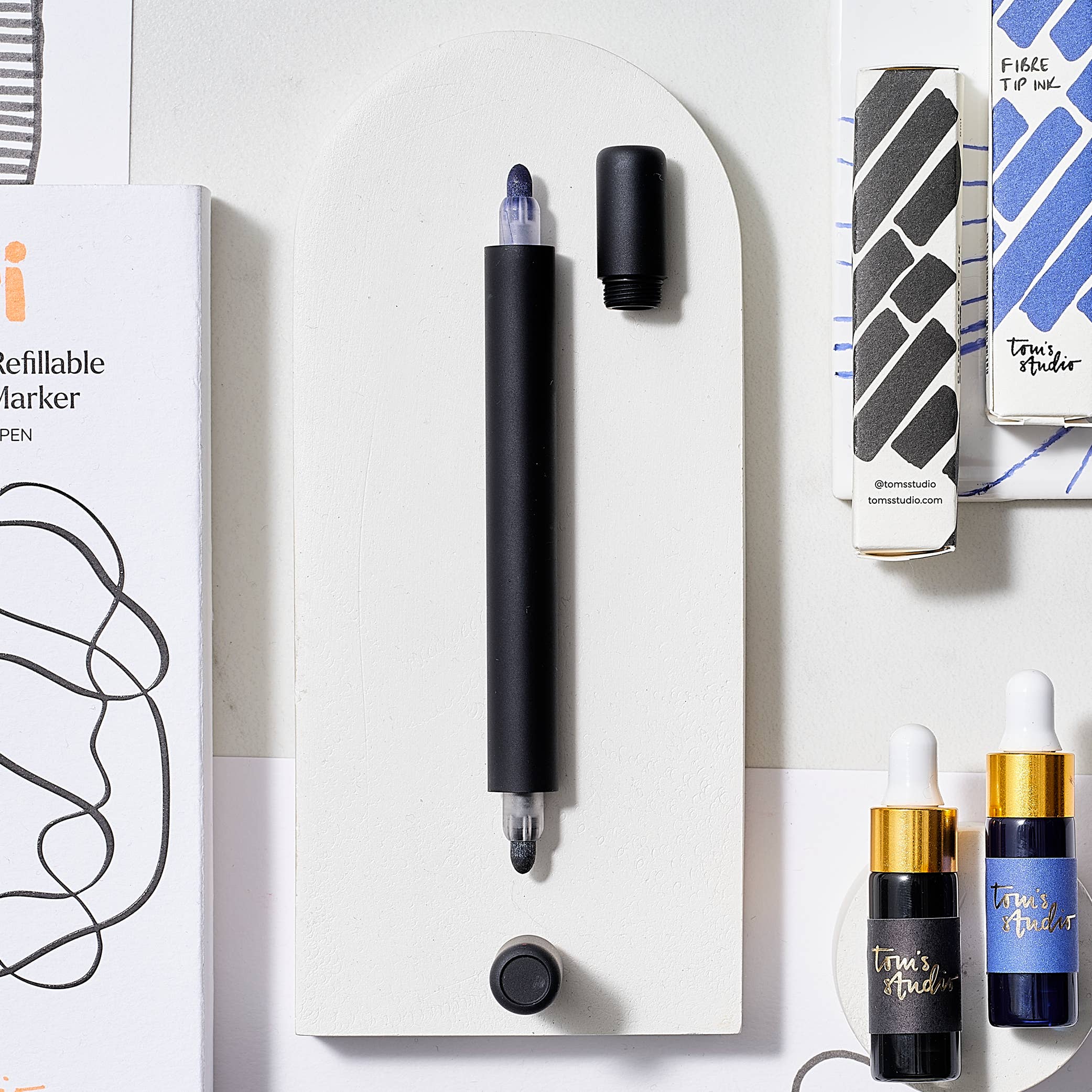 Tom's Studio Ori Permanent - The Infinitely Refillable Marker Pen