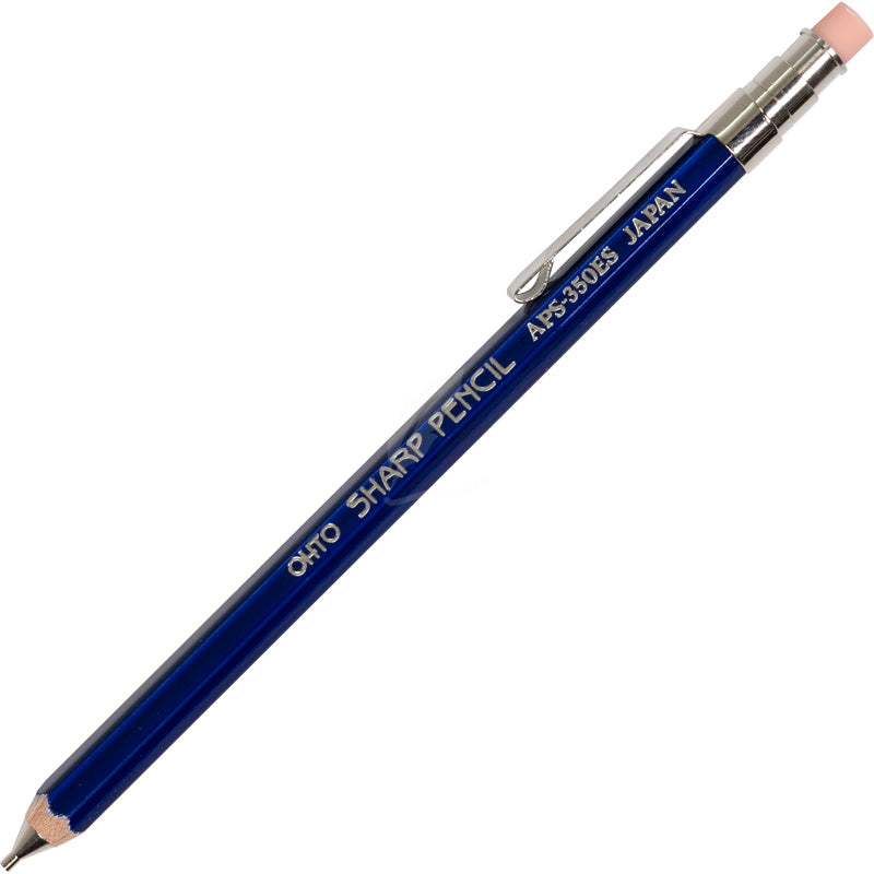 OHTO Mini Mechanical Wood Pencil with Eraser - 0.5mm