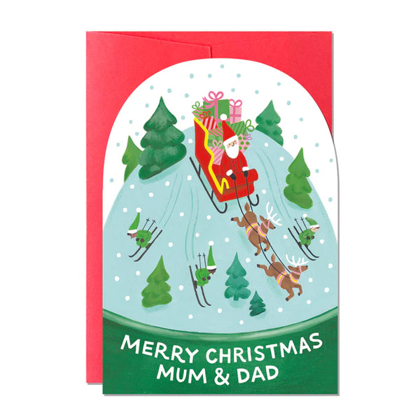 Ricicle Cards - Merry Christmas Mum and Dad