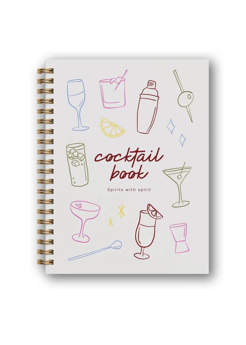 Yop & Tom Spiral Bound Cocktail Book - Icons