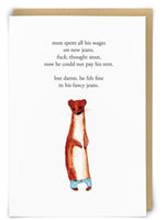 Redback Card - Stoat