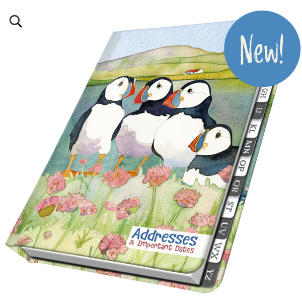 Emma Ball - Seathrift Puffins - Address Book
