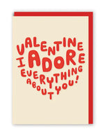 Ohh Deer - I Adore Everything About You Card