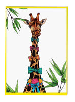 Party Giraffe Greeting Card