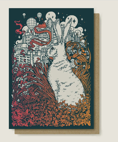 Genealityart Magnificent Creatures Card - Onlooker