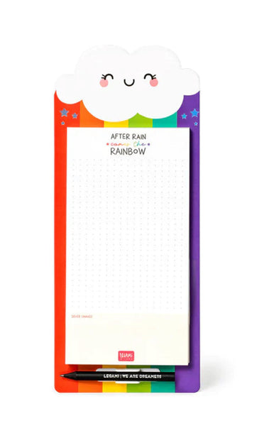 Magnetic List Notepad - Rainbow