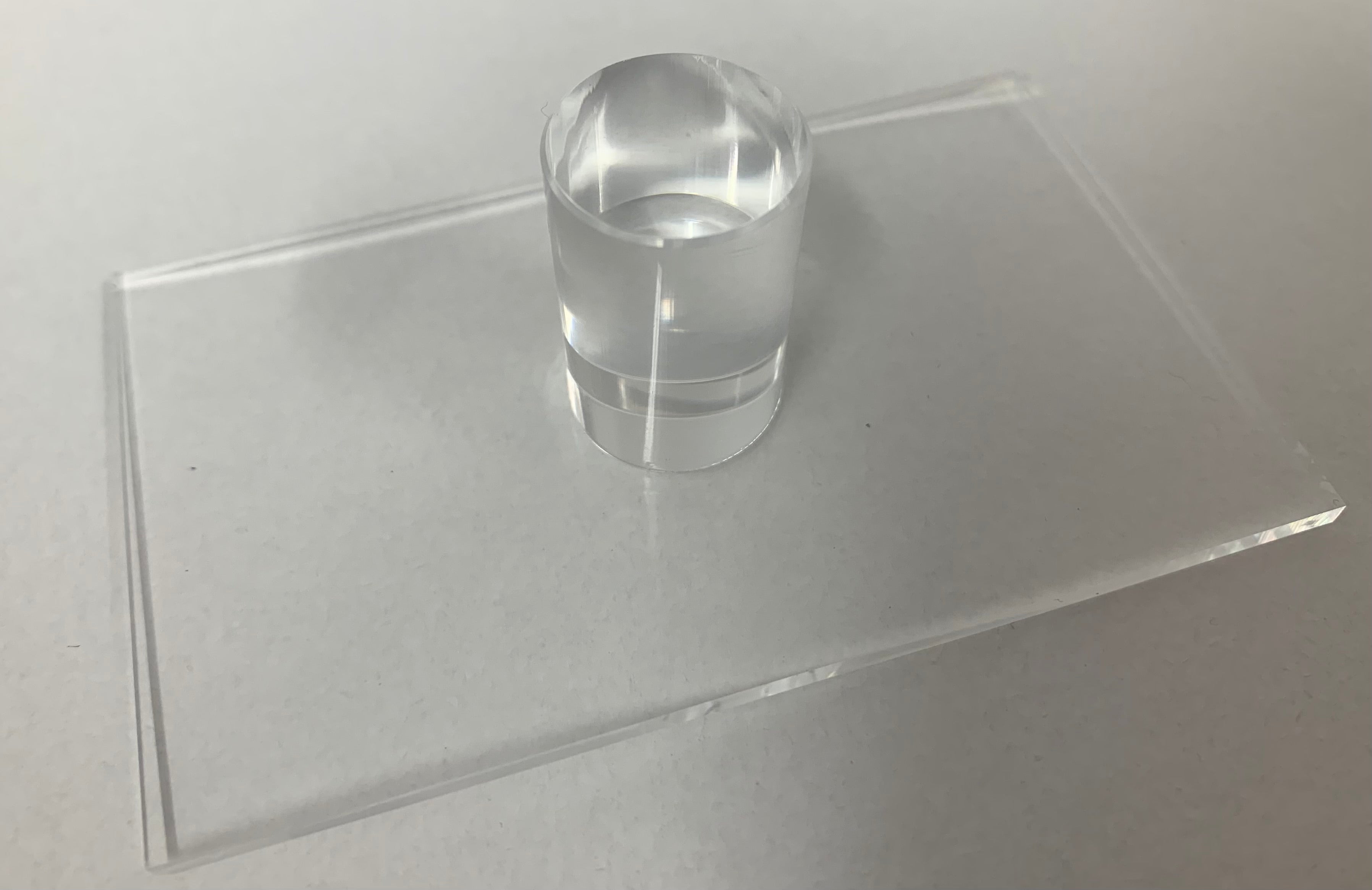 Paper Poetry Acrylic Stamp Block for Silicone Stamps