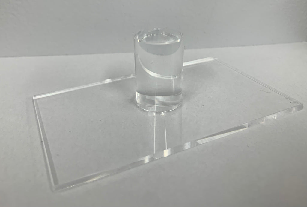 Paper Poetry Acrylic Stamp Block for Silicone Stamps