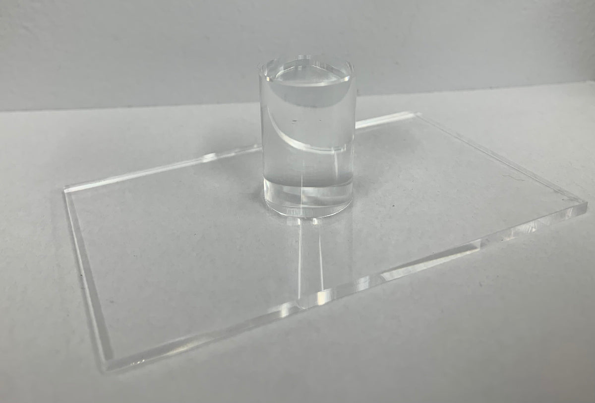 Paper Poetry Acrylic Stamp Block for Silicone Stamps