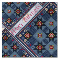 Emma Ball Indigo Dreams Birthday Card  - Janie Crow