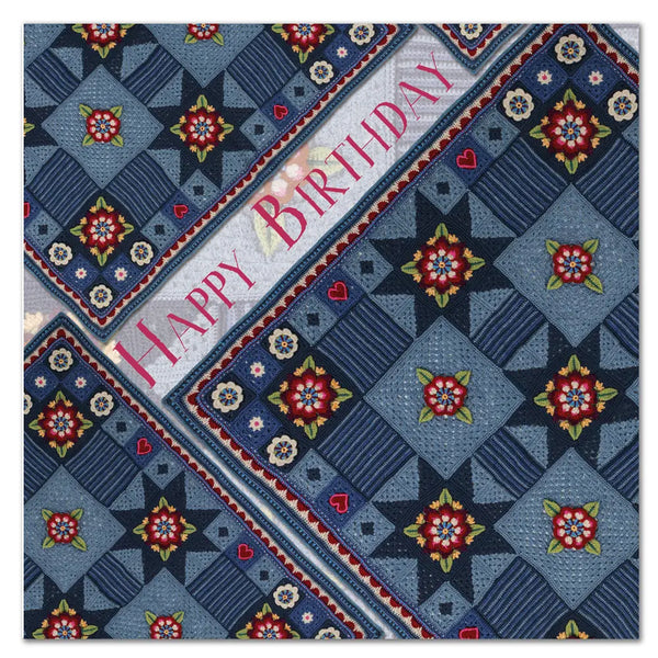 Emma Ball Indigo Dreams Birthday Card  - Janie Crow