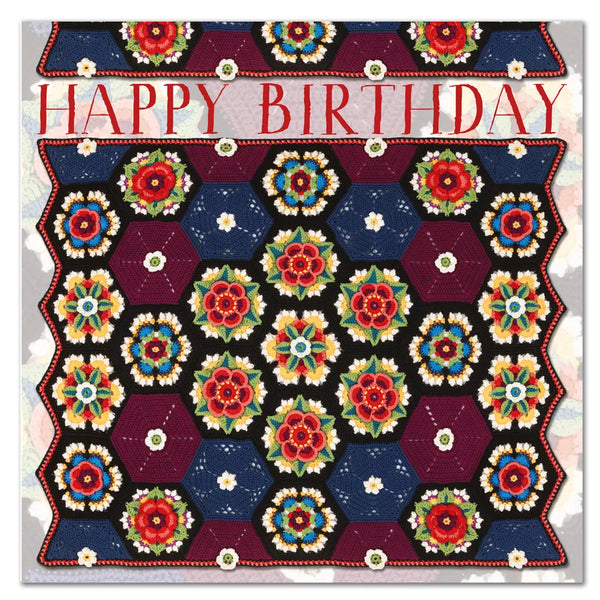 Emma Ball Frida's Flowers Birthday Card