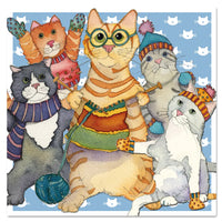 Emma Ball The Whole Gang Blank Card