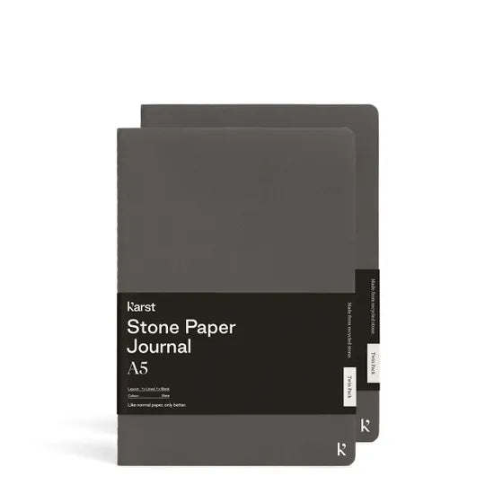 Karst Stone Paper A5 Journal Twin Pack